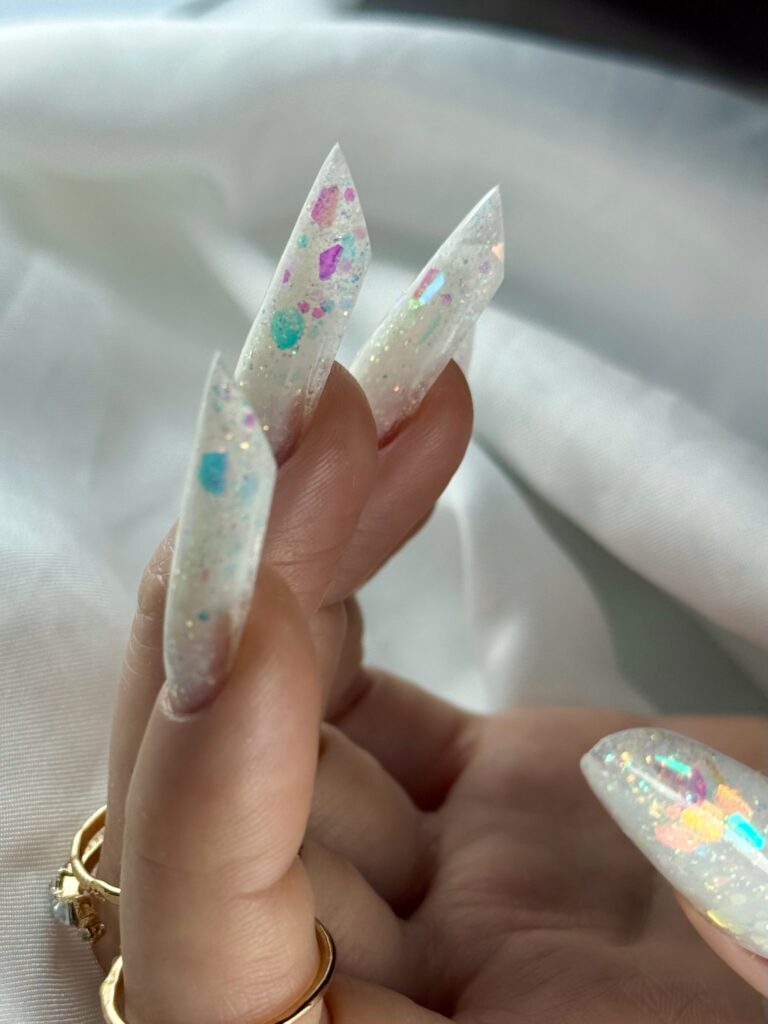 paznokcie z ładnym manciure